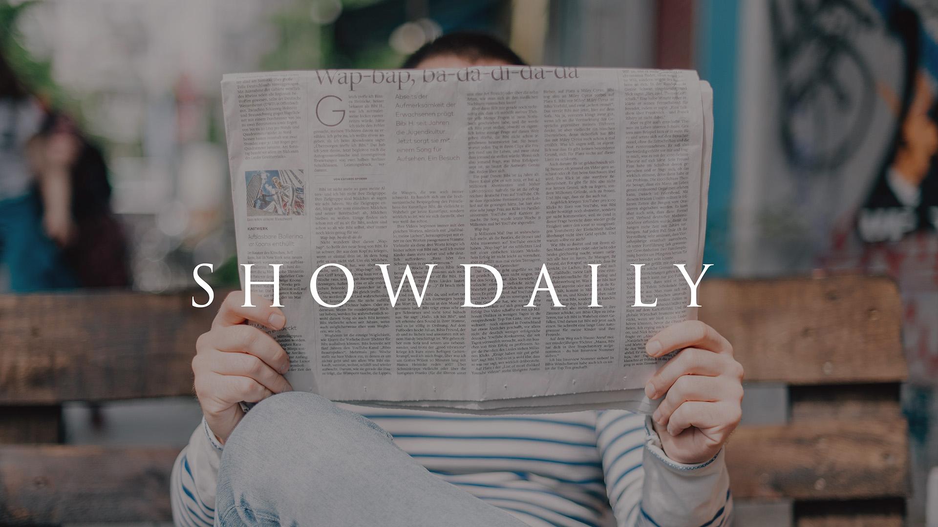 ShowDaily Design Portfolio